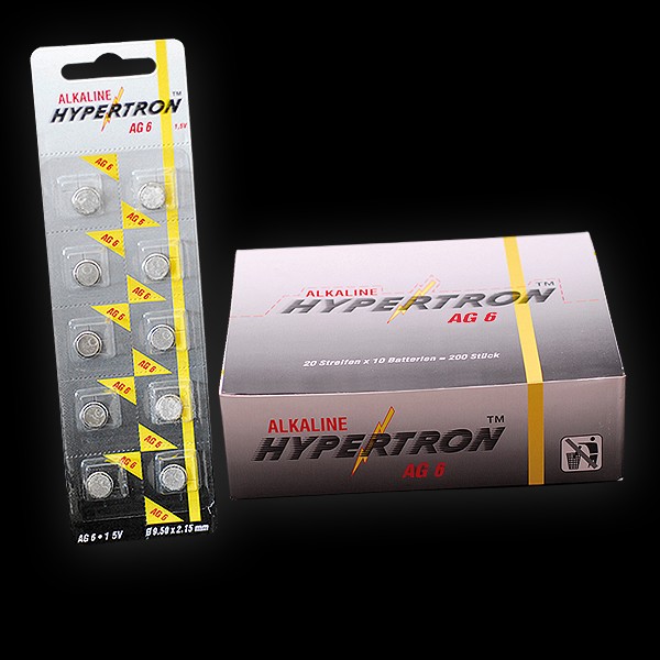 Hypertron Batterie 1,5V "AG 6" Knopfzelle
