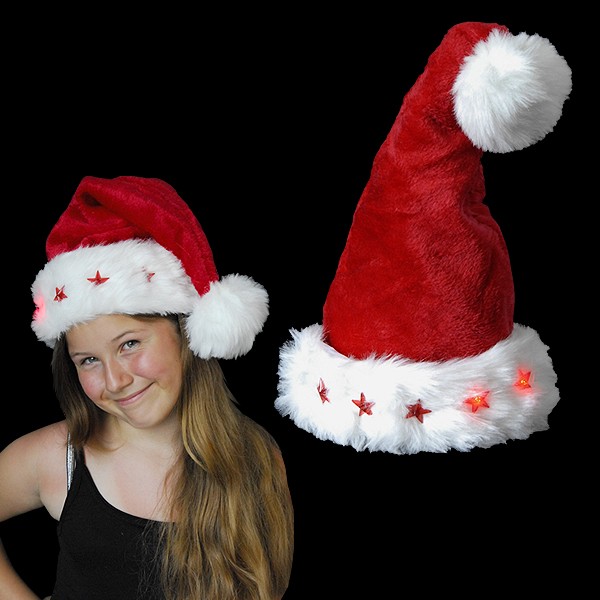 Kinder Weihnachtsmütze "Superflausch Stern"