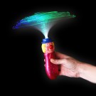 LED Bonbon Glasfaser Wirbler Regenbogen  "Clown"