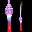 LED Glasfaserlampe Regenbogen "Wasser- Clown"