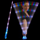 LED Neonschwert "Strobo-Regenbogen"