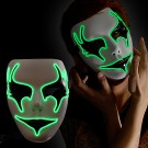EL Maske "Grünes Phantom"
