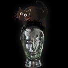 LED Halloween Haarreif "Schwarze Katze"