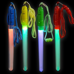 LED Blitzlaser Stick Regenbogen