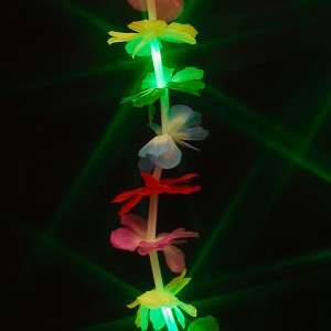 LED Hawaiikette "Jade Mit 5 Jade LEDs"