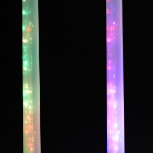 LED Glasfaser Zauberstab "Regenbogen" 