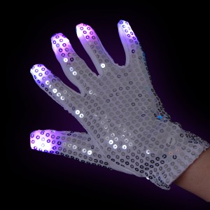 LED Handschuh "Funkel Fingers Rechts" 