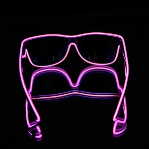 EL Neon Brille "Beam Pink"