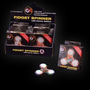 LED Fidget Spinner "Comic"
