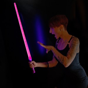 LED Neonschwert "Pink"