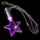 LED Powerlight Necklace "Star Blue/Red"