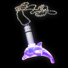 LED Powerlight Necklace "Dolphin Blue/Red"