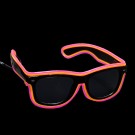 EL Neon Glasses Double Trouble "Yellow/Pink"