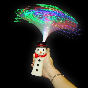LED Magic Stick Spinner Rainbow "Snowman"