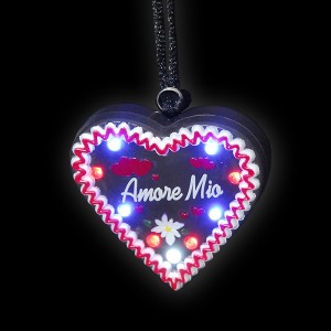 LED Gingerbread Heart "Amore Mio"
