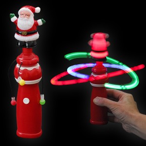 LED Mega Spinning Light "Santa Claus"