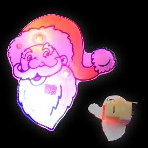 LED Blinky " Santa`s Face"