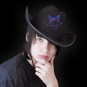 Cowboy Hat "Sheriff Star"