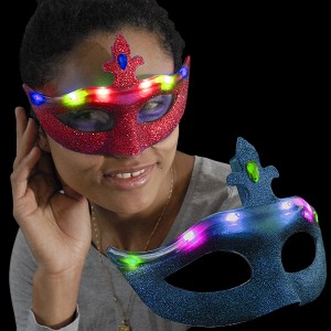 LED Flashing Mask "Venice"