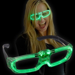 LED Laser Glasses "Green"