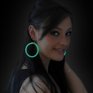 Miracle Of The Light / Maxi Earrings "Green"