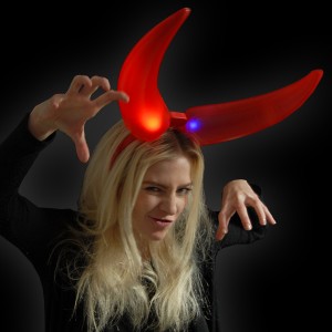 LED AERO Headgear "Big Devil Inflatable"