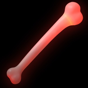 LED Light Up Bone "Red"