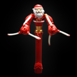 LED Duplex Spinner "Santa Claus"