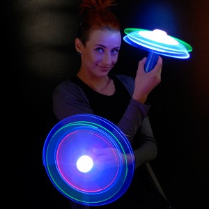 LED Mega Spinning Light "Infinity"