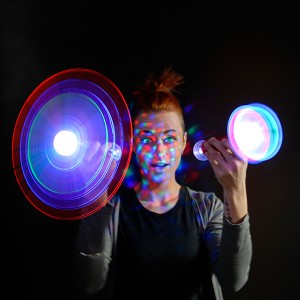 LED Prisma Spinning Light "Infinity"