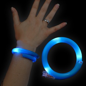 LED Wrapped Bracelet "Blue"