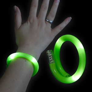 LED Wrapped Bracelet "Green"