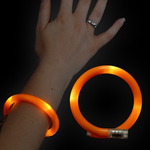 LED Wrapped Bracelet "Orange"
