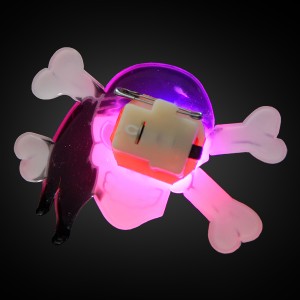 LED Jelly Button "Skull Sailor"